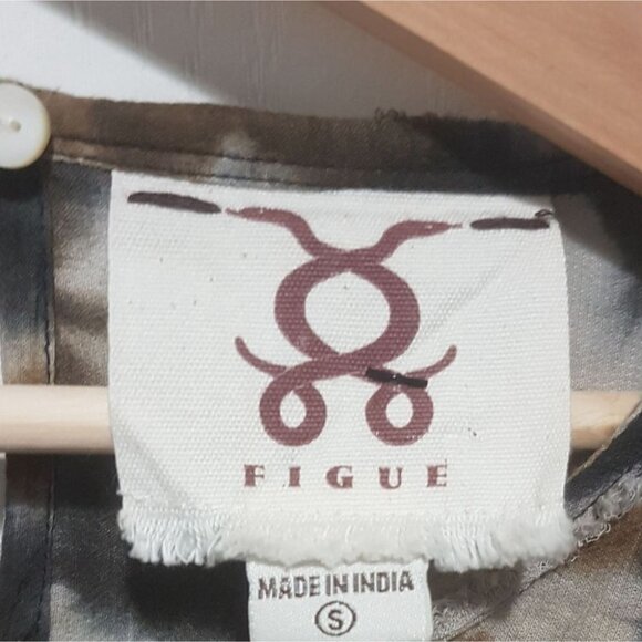 {Flaws} Figue | Mustang dyed blouse with fringe - Picture 4 of 7